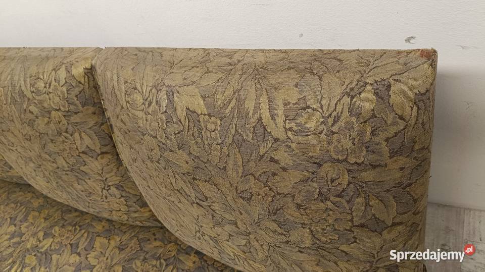 sofa Art deco lata 30te design vintage tkanina Radomsko