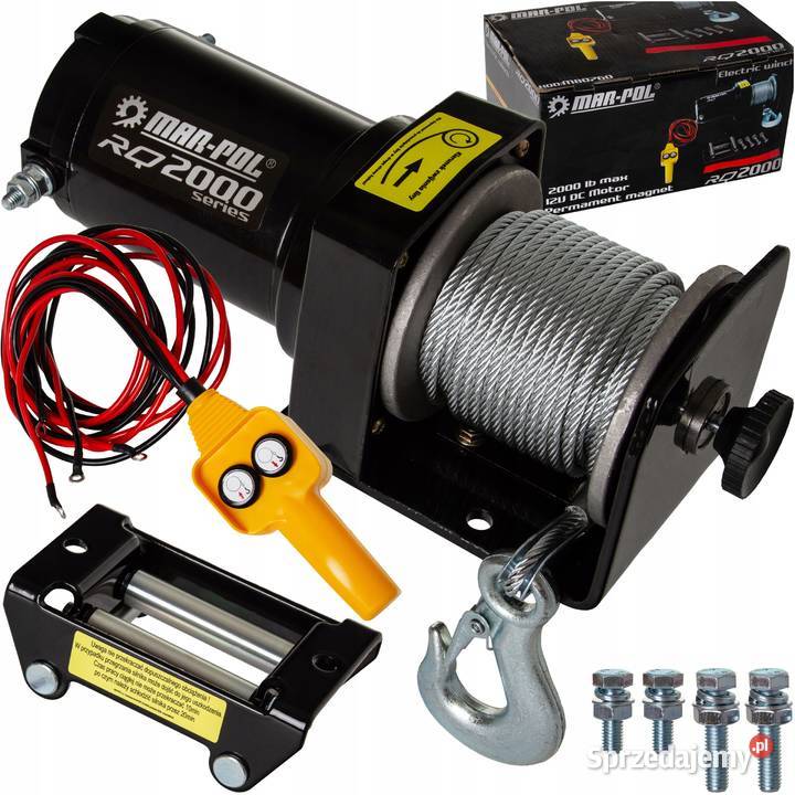 WYCIĄGARKA ELEKTRYCZNA AKUMULATOROWA 12V DO Chmielnik