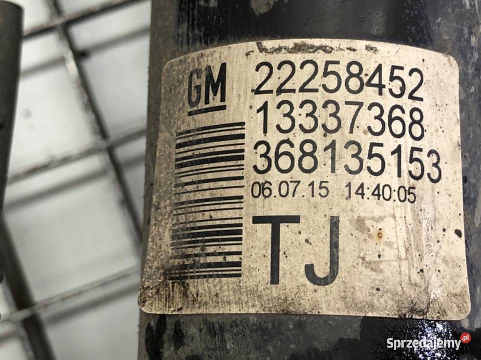 AMORTYZATOR PRAWY PRZÓD ZE SPRĘŻYNĄ OPEL MERIVA osobowe podkarpackie sprzedam