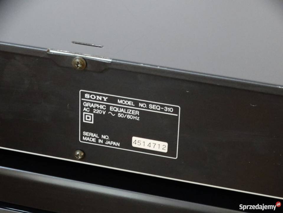 Korektor graficzny Sony SEQ310 WYSYŁKA Jasło