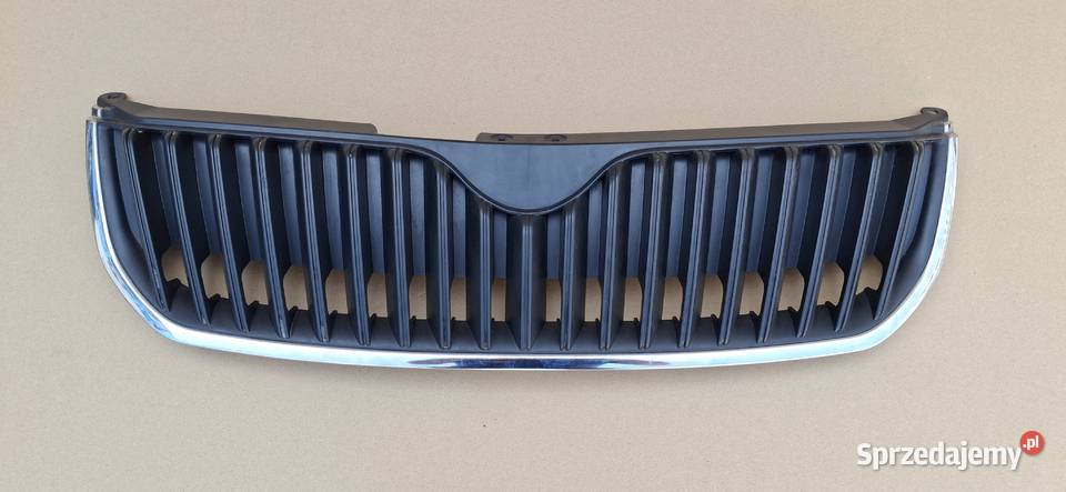SKODA SUPERB II 2 GRILL ATRAPA CHŁODNICY CHROM Bieleń