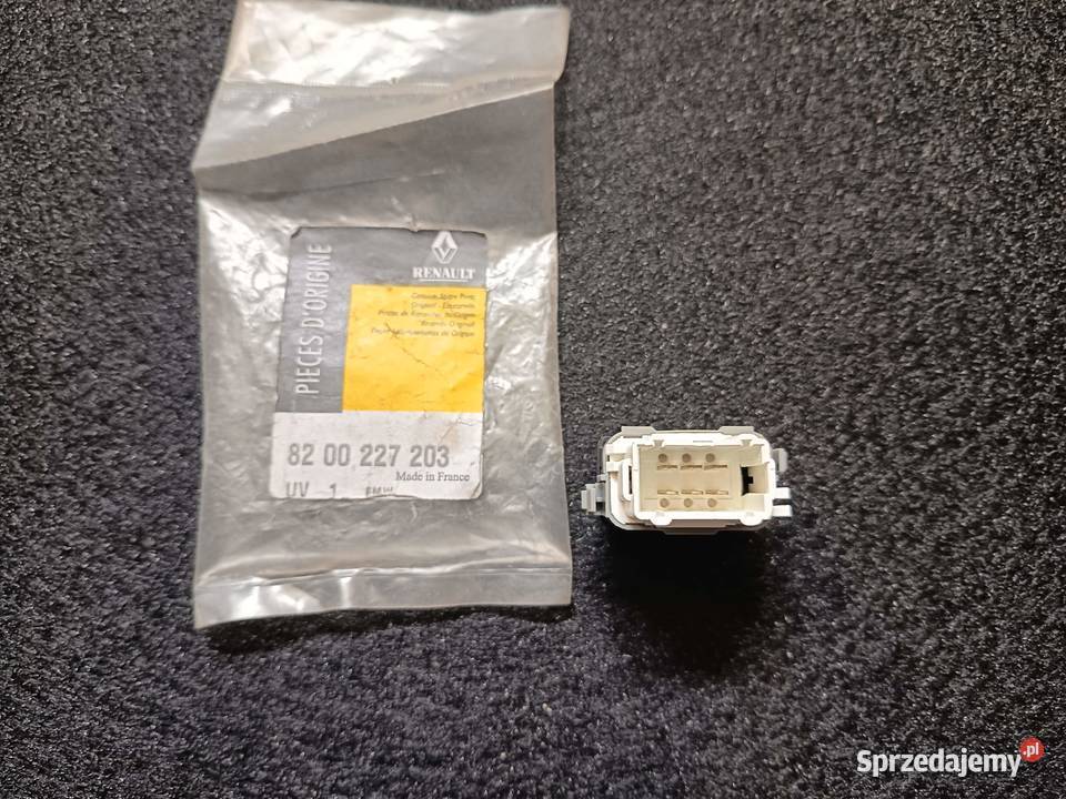 PRZYCISK BLOKOWANIA SZYB RENAULT 8200227203 sprzedam