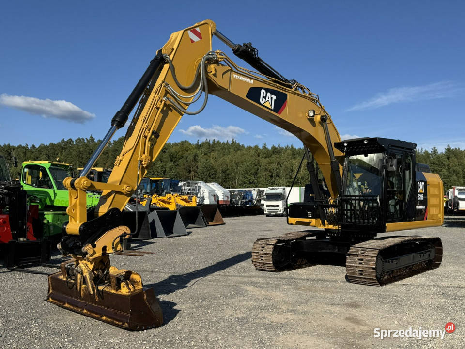 gąsienicowa Caterpillar 320 EL Szybkozłącze Widełki