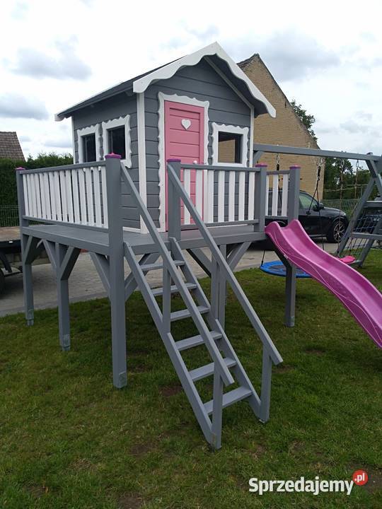 Plac zabaw domek dzieci Dla dzieci Kostrzyn nad Odrą
