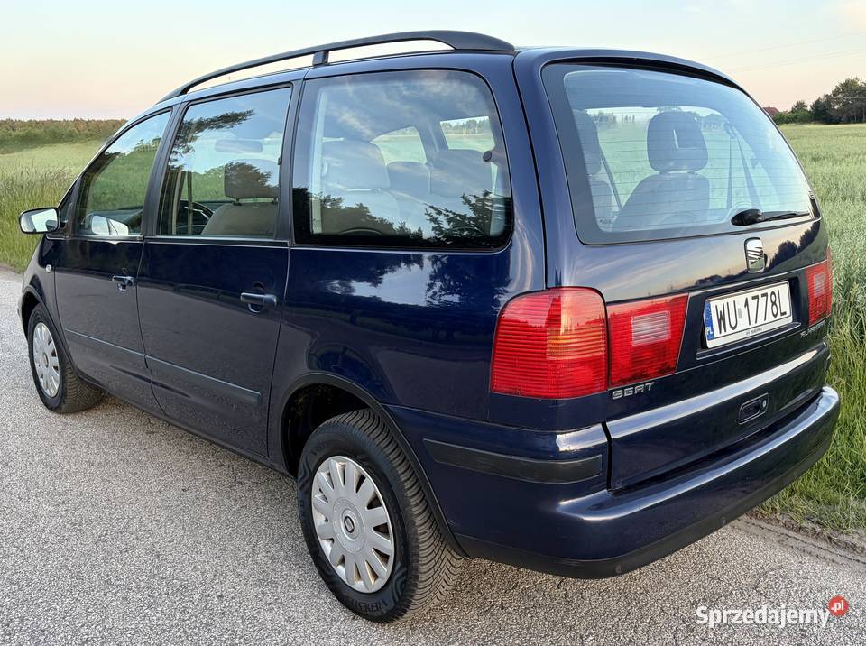 Seat Alhambra 7 osobowy 20 Benzyna FILM możliwa zamiana Wieliszew