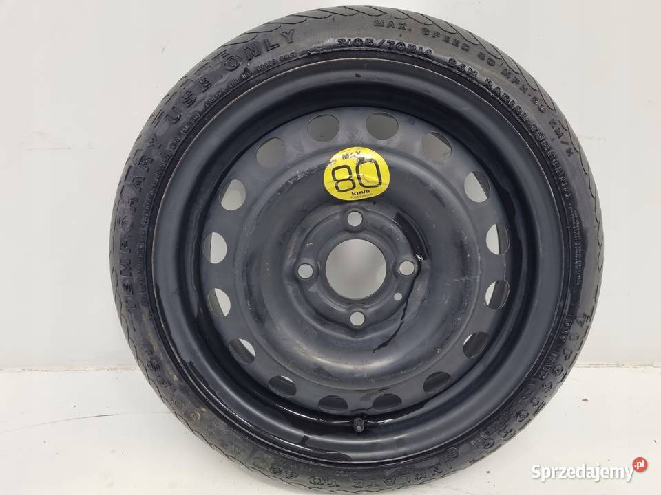 KOŁO DOJAZDOWE ZAPASOWE Nissan Micra K12 Note Chełm