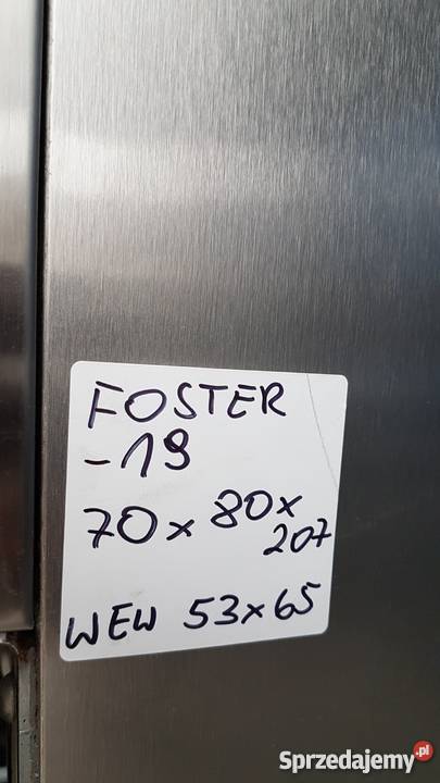 Szafa mrożnicza Foster 70x80x207 Krotoszyn