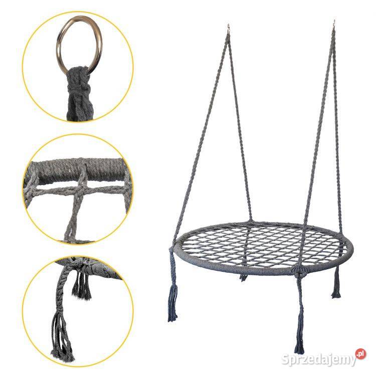 Huśtawka wiszące krzesło fotel bocianie gniazdo Bielsk Podlaski