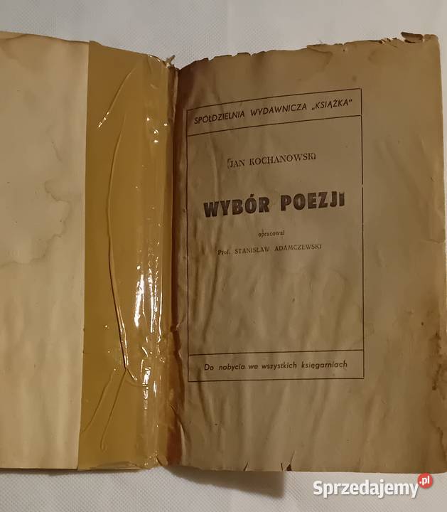 Juliusz Słowacki Kordian Sp Wyd Ksiażka 1946 r Koźminek