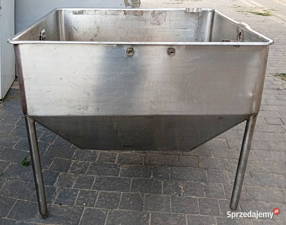 kosz zasypowy stal nierdzewna Kazimierza Wielka sprzedam