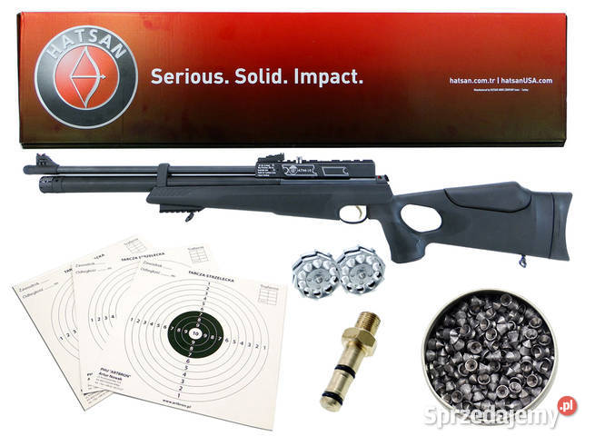 Wiatrówka PCP Hatsan AT44S10 45mm 55mm śląskie Ruda Śląska