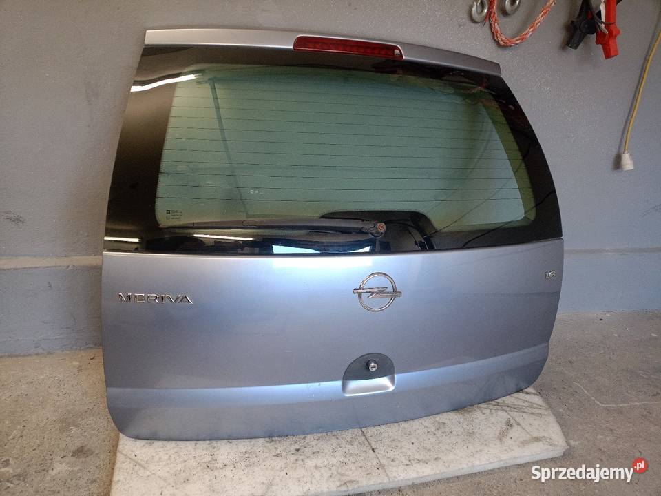 Klapa bagażnika Opel Meriva A opolskie Gorzów Śląski