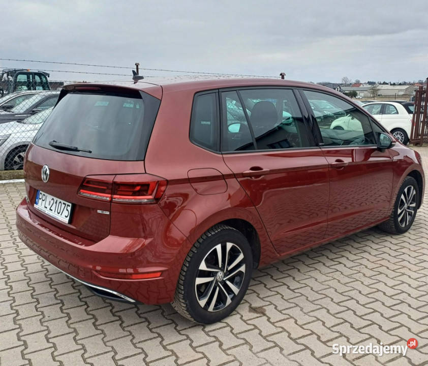 Volkswagen Golf Sportsvan 10 TSI 115 wer UNITED Rok produkcji 2020 Golf Sportsvan Suchorzew