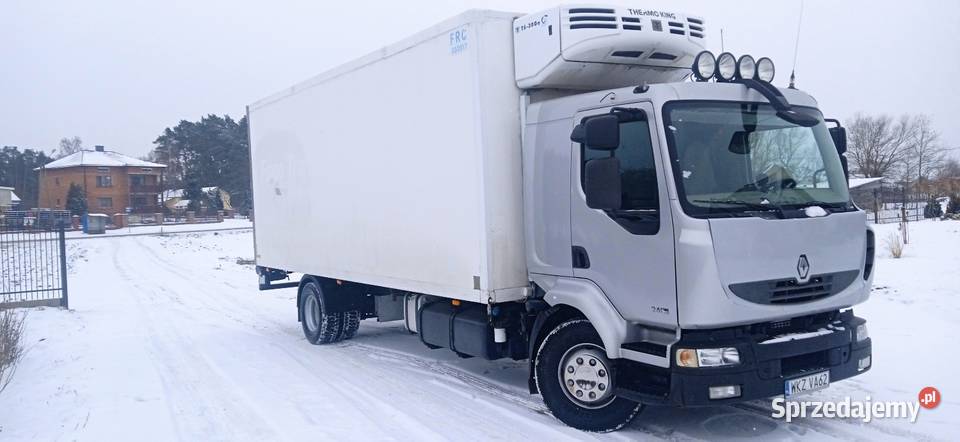 Renault midlum chłodnia jedno łóżko Magnuszew