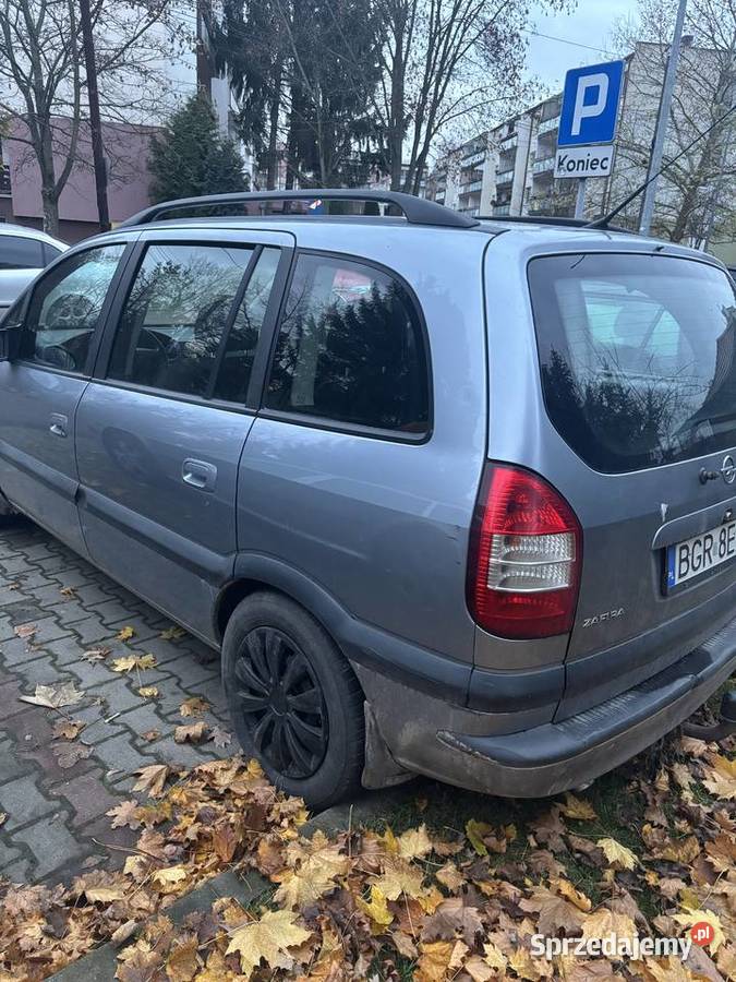 Opel zafira 20 dti manualna mazowieckie