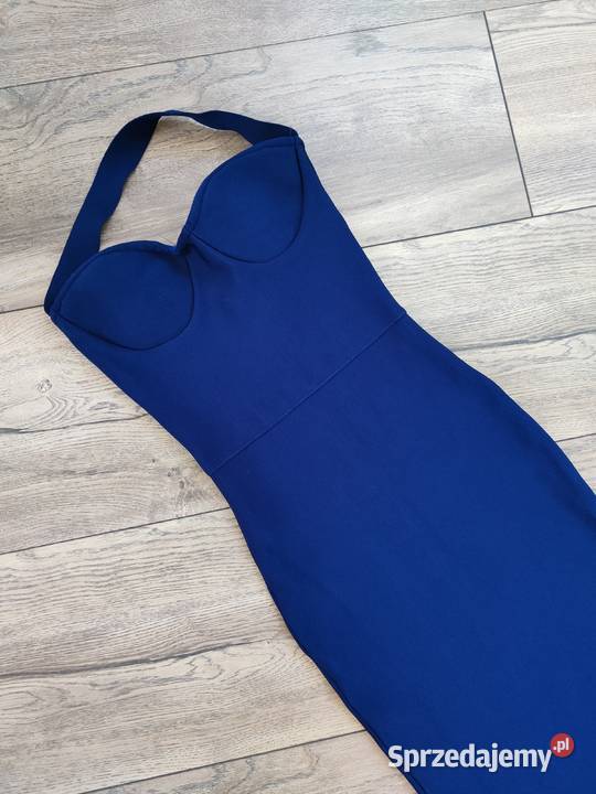 Piękna sexy Midi sukienka bandażowa Bodycon Jasło