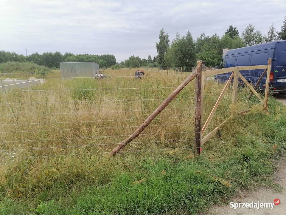 ogrodzenia z siatki leśnej tymczasowe budowlane ocynk Łódź