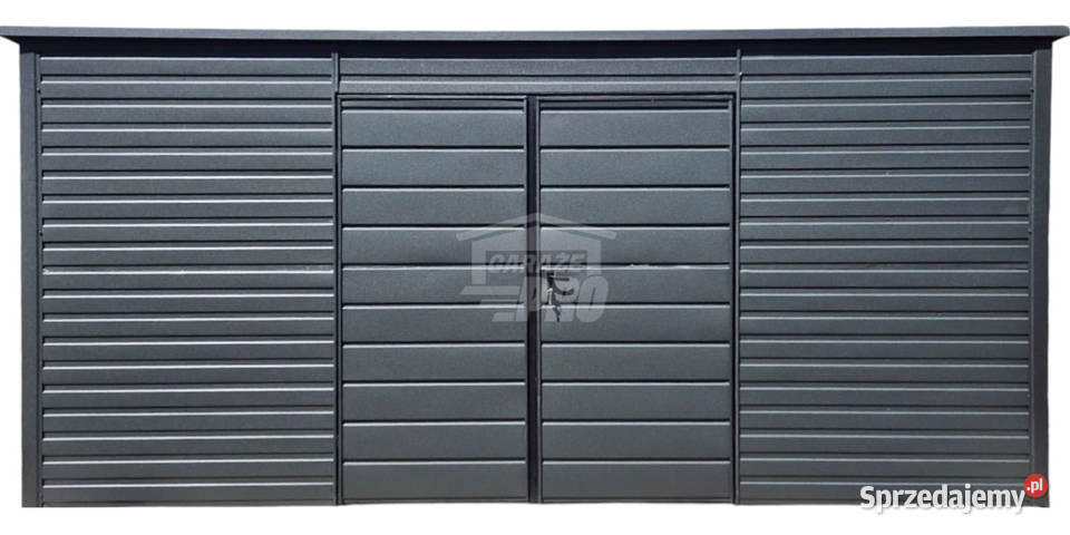 Schowek Domek Ogrodowy 5x2m Brama okno dach spad Tczew