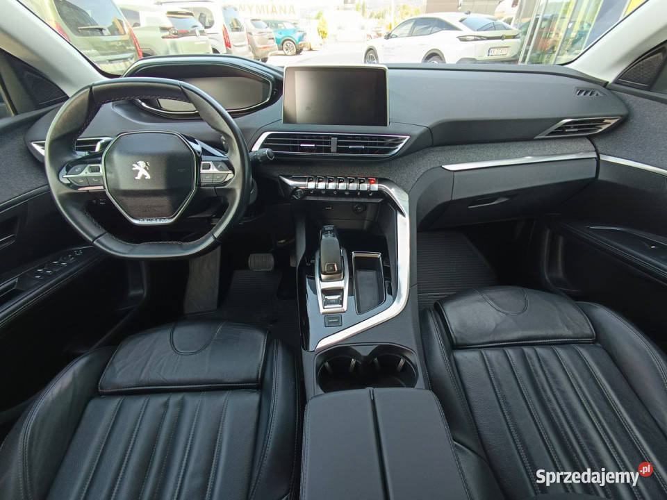 Peugeot 5008 12 130 bogate wyposażenie II 2017 elektrycznie ustawiane fotele Nowy Sącz