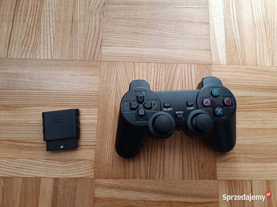 Pad bezprzewodowy PlayStation 2 2 czarny nowy Sony Playstation 2 Pruszków