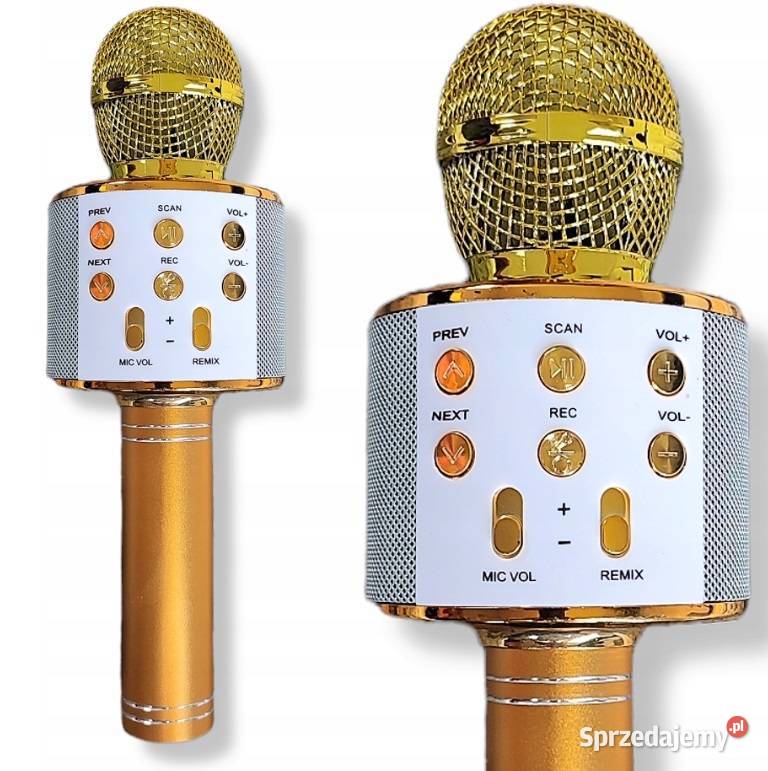 MIKROFON KARAOKE DZIECI BEZPRZEWODOWY GŁOŚNIK Warszawa