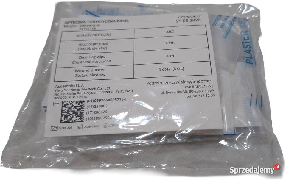 Breloczek apteczka turystyczna Base 8x105 Brelok sprzedam