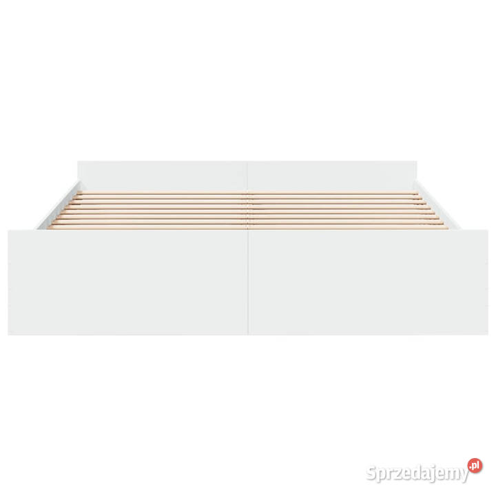 Rama łóżka z szufladami biała 200x200 WM3280265 Warszawa