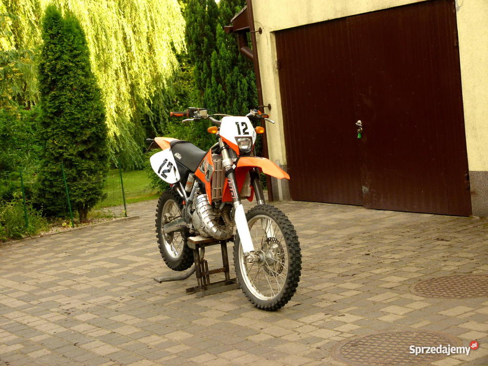 KTM EXC 125 2T pomarańczowy Starachowice