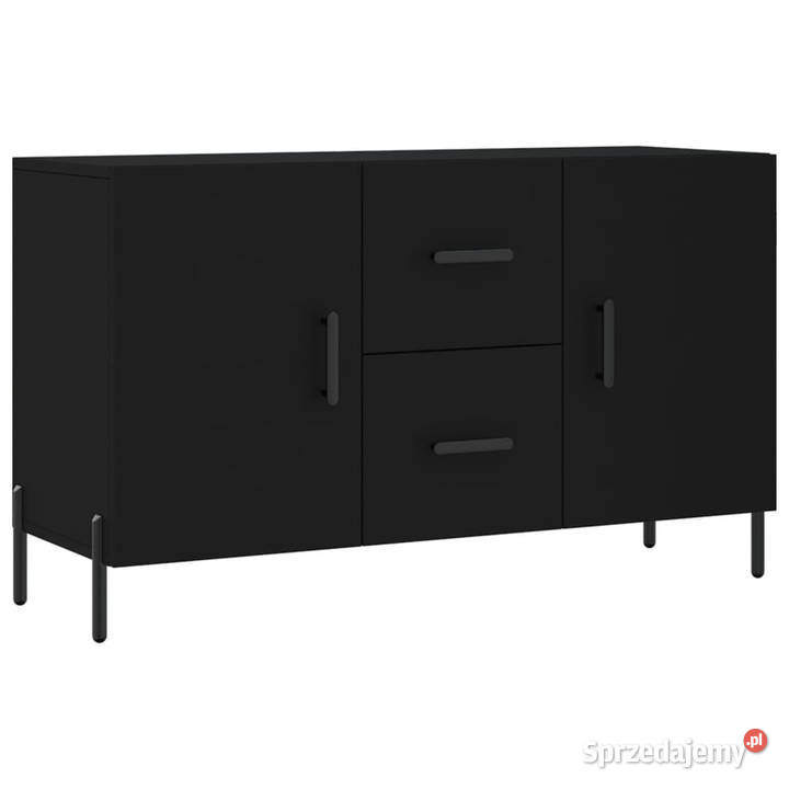 Komoda czarna 100x36x60 materiał drewnopochodny Komody Warszawa sprzedam