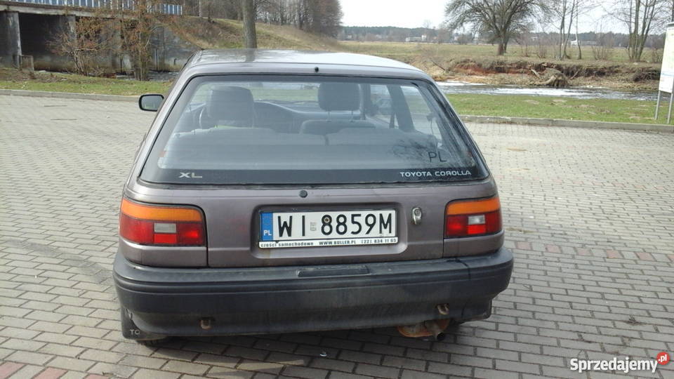 toyota corolla e90 68KM Motoryzacja Węgrów