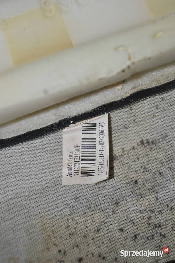 Tapicerka fotela pasażera BMW E60 E61 Wyposażenie wnętrza Poręba