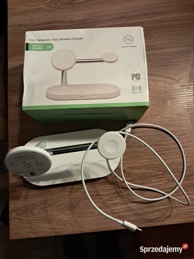 nowa ładowarka indukcyjna 5 w 1 brak paragonu Elektronika świętokrzyskie Sandomierz