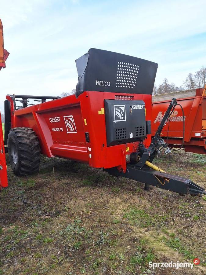 Rozrzutnik obornika wannowy wałki pionowe Stan Łomża sprzedam