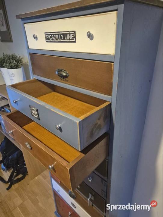 Komoda Loftowa w stylu Industrialnym Katowice