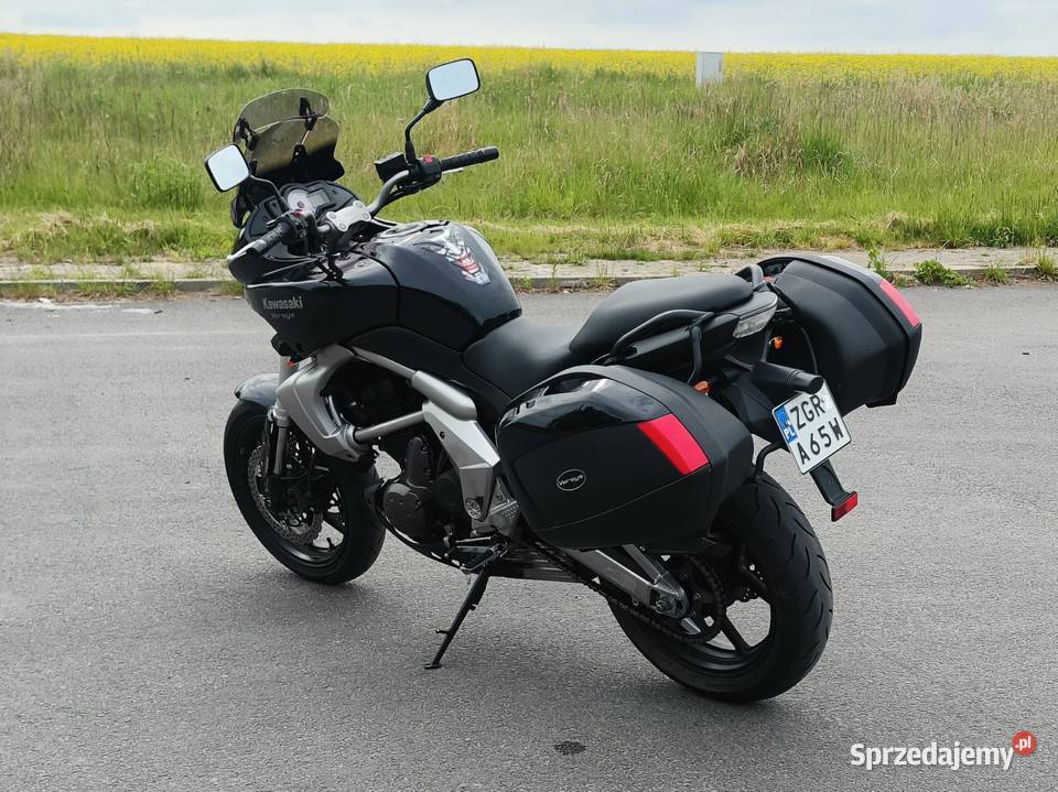 Kawasaki Versys 650 ABS kufry travel edition garażowany Gryfino sprzedam
