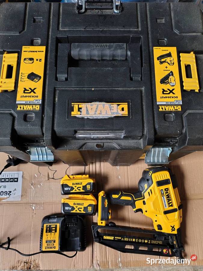 DeWalt gwoździarka DCN660 18V 2x 5Ah XR BL śląskie Zawiercie sprzedam