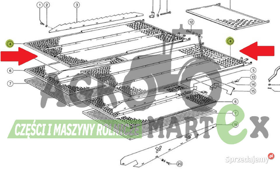 0006476751 6476751 SITO GÓRNE KUKURYDZ DOMINATOR Wichrów