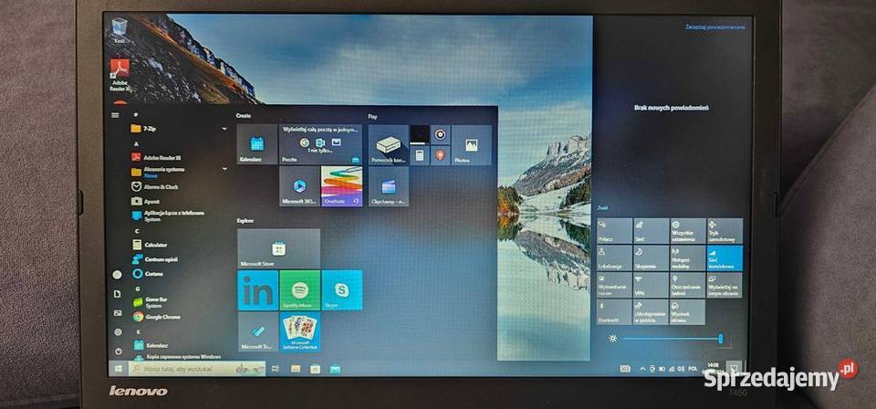 Lenovo T450 LTE4G 15CaliFullHD 16GB 256SSD IBM/Lenovo Latoszyn