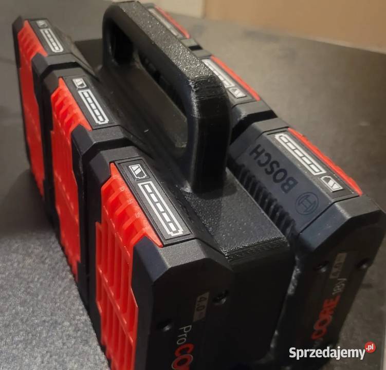 Uchwyt na akumulatory Bosch 18V organizer na 6 Części i akcesoria świętokrzyskie Kielce