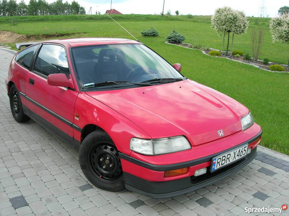 Honda CRX ED9 D16A9 oryginalny lakier 75 podkarpackie Orzechówka
