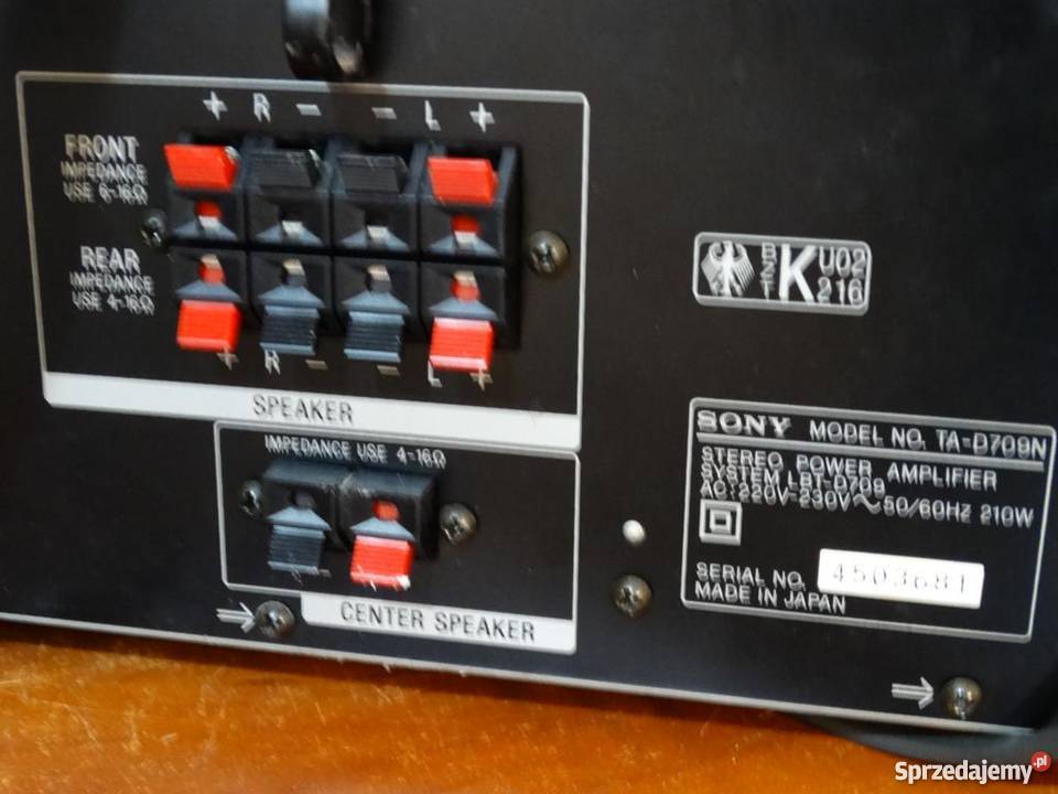Wzm Sony LBT709 korektor WYSYŁKA Jasło