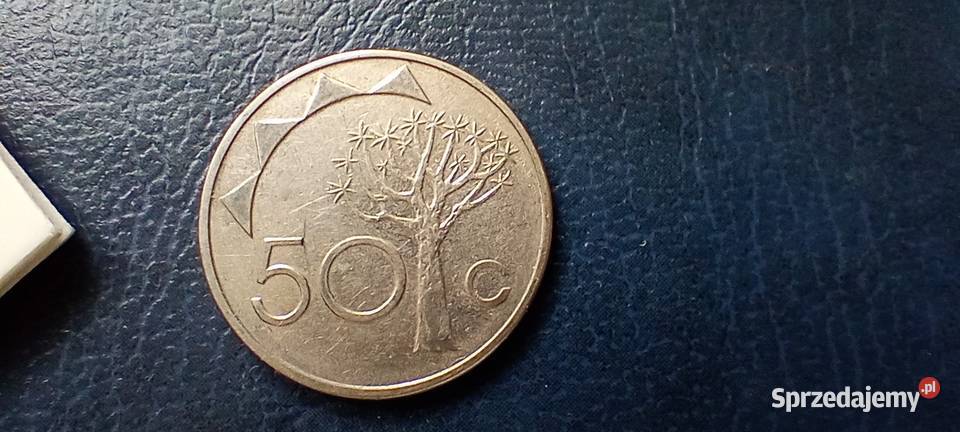 stare monety 50 cent 2008 Namibia Lesko