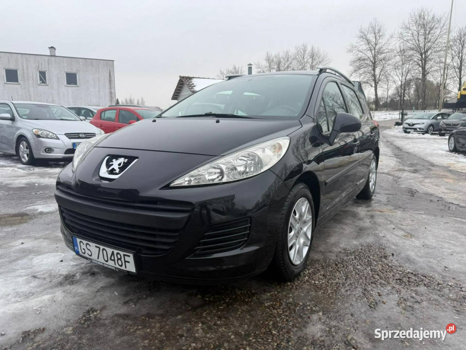 Peugeot 207 SW panorama benzynagaz czarny Słupsk sprzedam