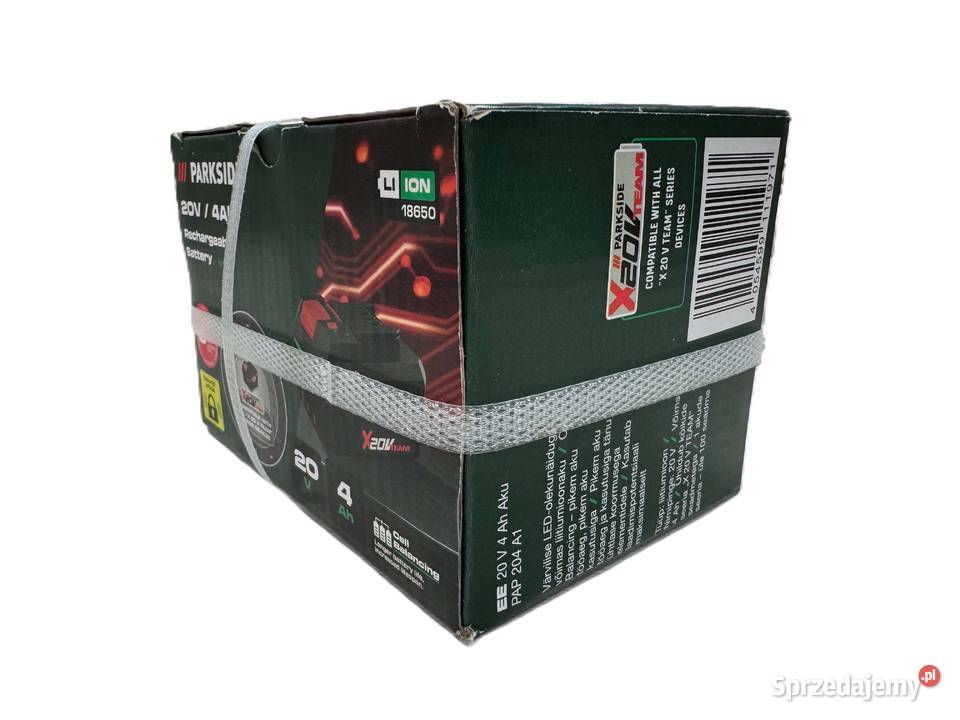 Akumulator LiIon Parkside 20 V 4 Ah PAP 204 A1 Akumulatory Elbląg