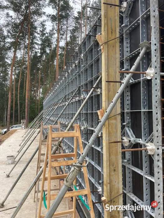 Wynajem szalunków ściennych fundamentowych Grójec