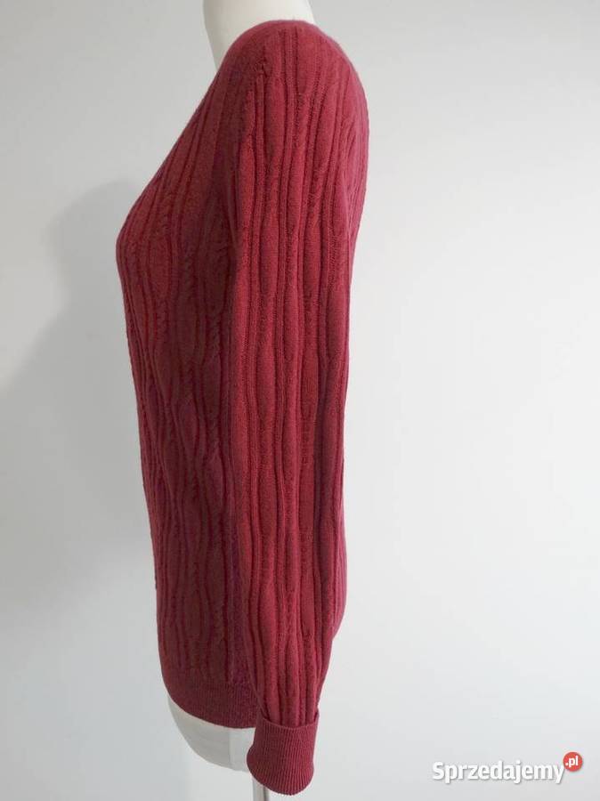 Sweter Wełniany Kaszmir Merino Fine z Włoskiej Łomża sprzedam