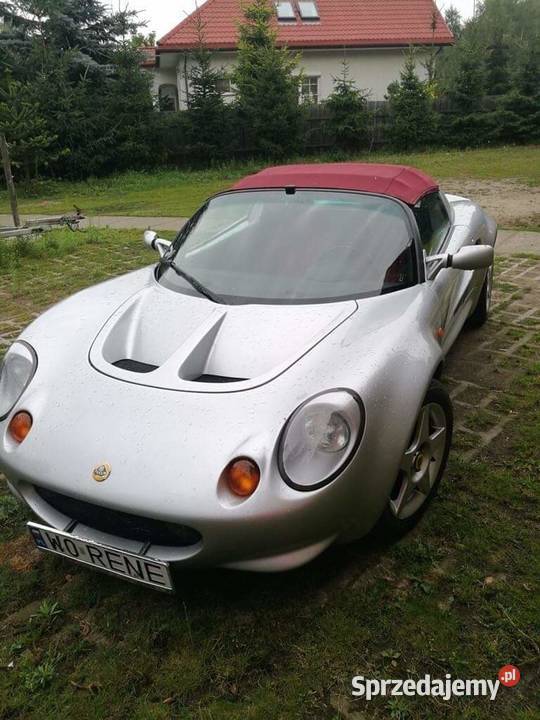 LOTUS ELISE 19 KAT SPORTOWY WYŚCIGOWY CABRIOLET serwisowany w ASO Pozostałe Płock