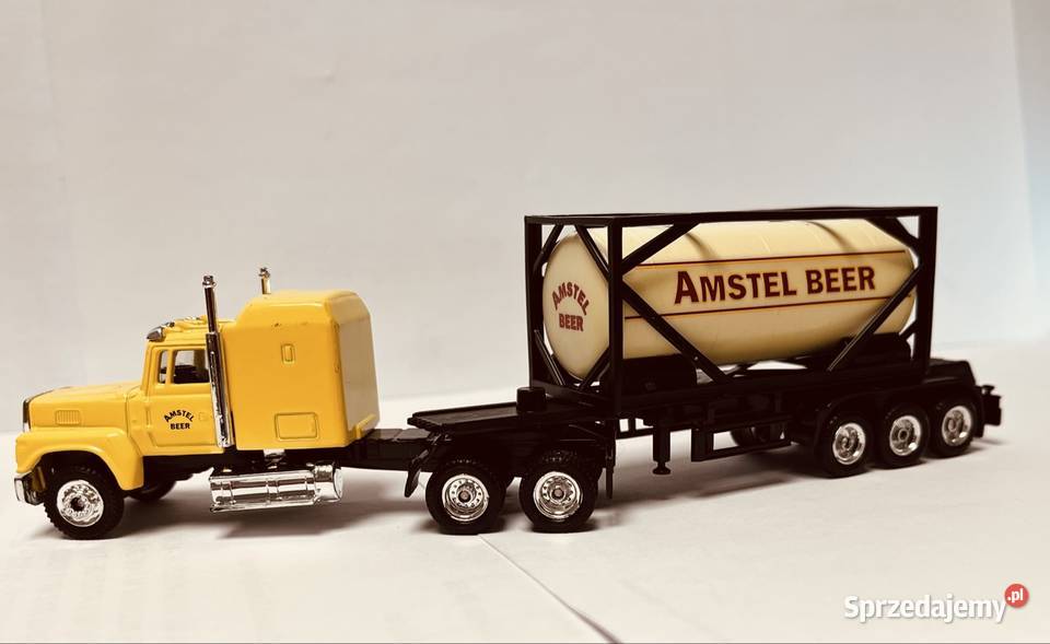 Kolekcjonerski model ciężarówki z naczepą kujawsko-pomorskie Grudziądz