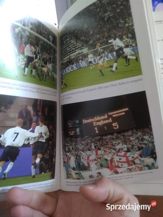 SvenGoran Eriksson On Football książka England miękka pomorskie Kwidzyn