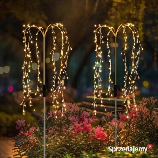 Zestaw 2 x Ogrodowa lampa Led solarna Jasło sprzedam